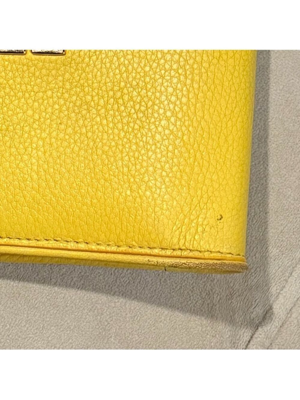 Tory Burch Britten Smartphone Wallet Yellow - Picture 9 of 9